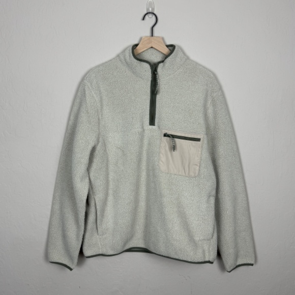 EVERLANE The Teddy Quarter-Zip Fleece - Picture 2 of 13